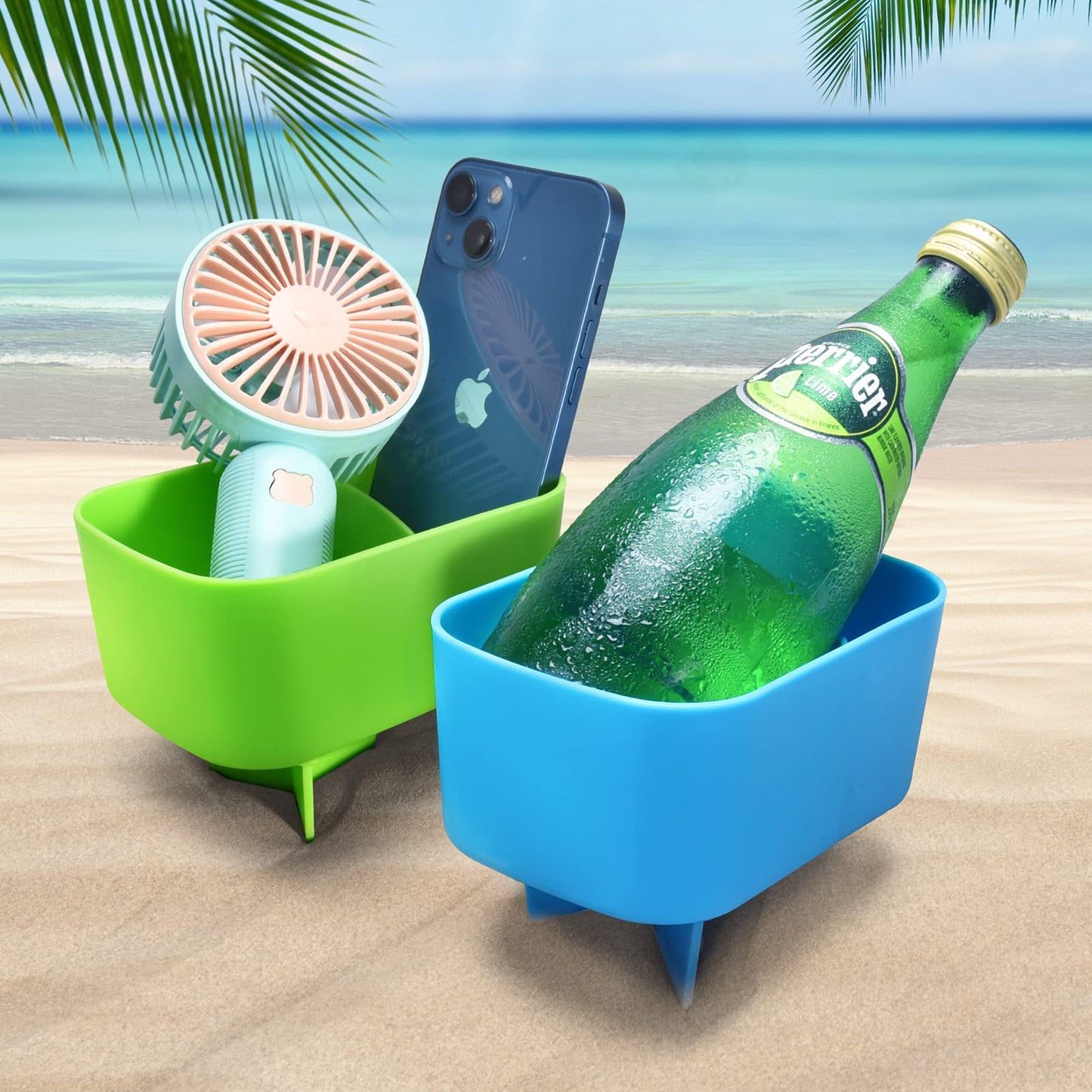 Beach Cup Holder Set of 2