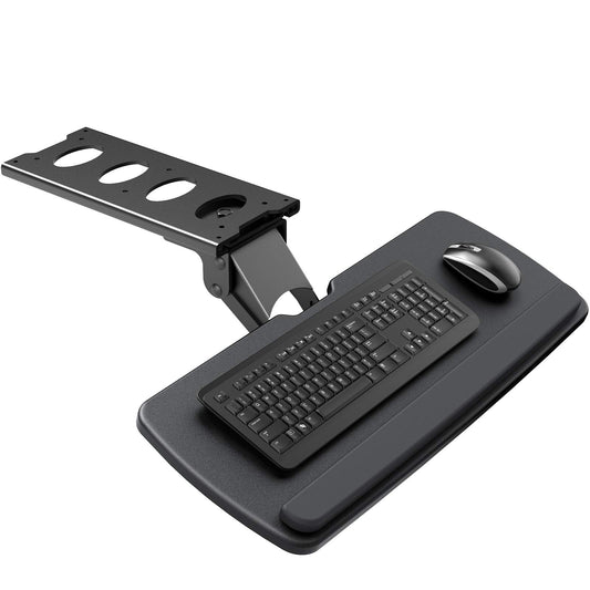 HUANUO Keyboard Tray Under Desk Mouse Tray, 25" W x 9.8"