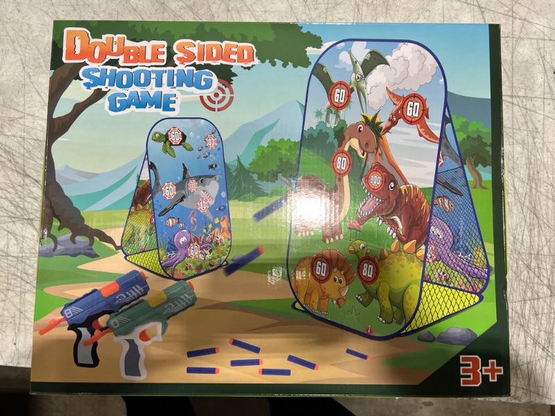 Double sided shooting game