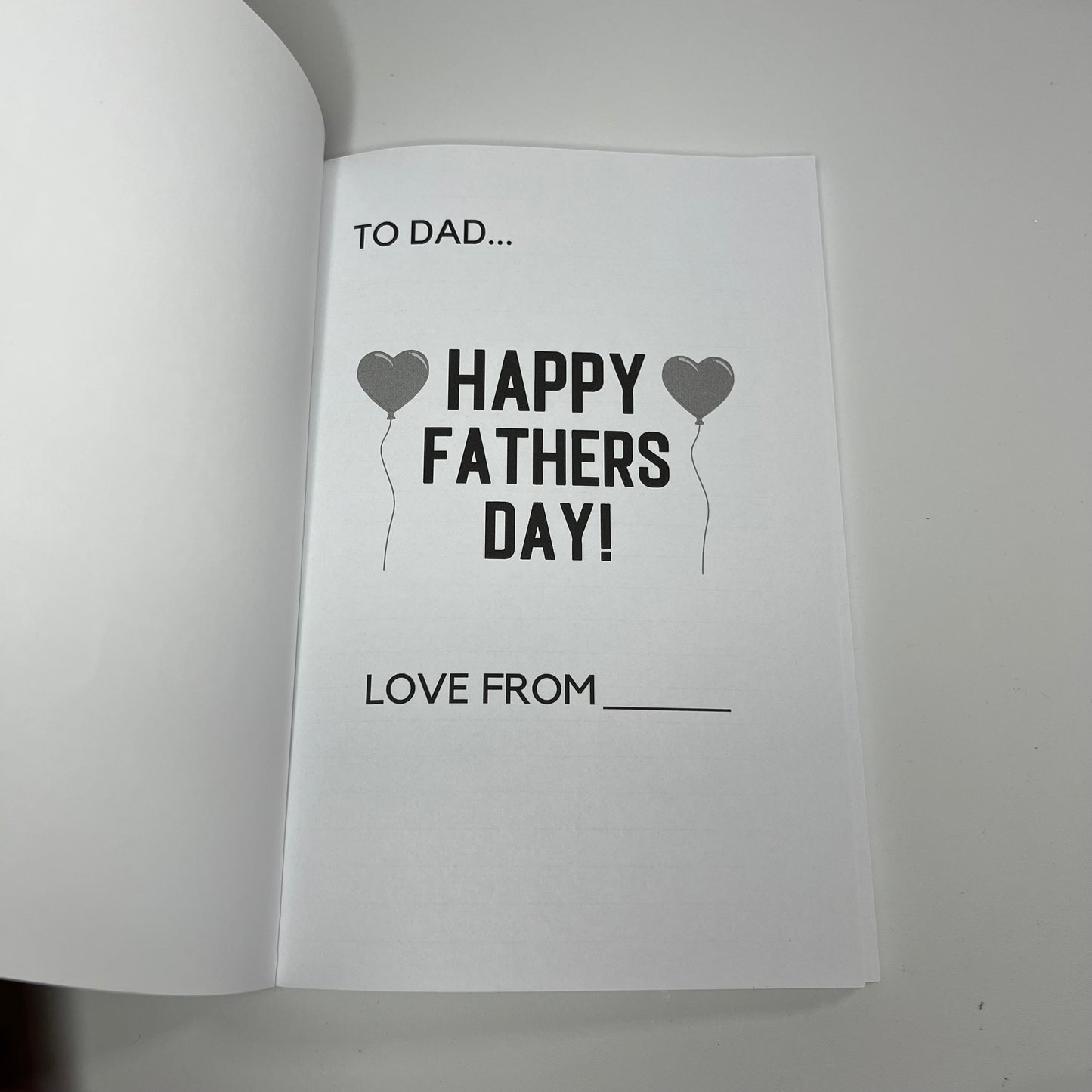 Fathers Day Book