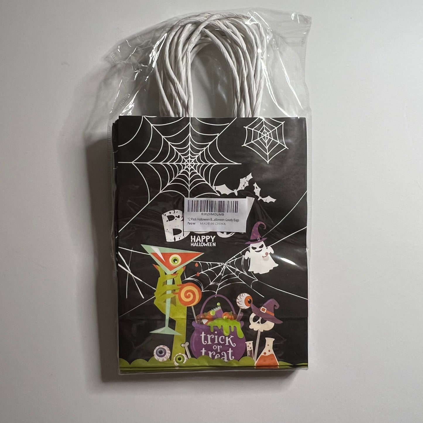 Halloween paper bags(12c)